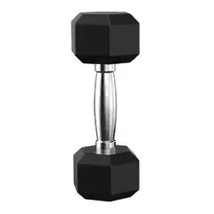 SPORT FITNESS - Mancuerna Encauchetada Hexagonal 12-5Kg Unidad