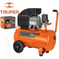 TRUPER - Compresor de aire 50 lts 3 1/2 hp marca uso profesional
