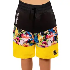 PRAIE - Pantaloneta de Baño Niño 2129BN Pájaros Antifluido Inteligente_.
