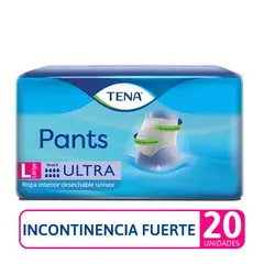 TENA - Pañal Pants Ultra Talla L X 20und