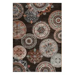 DECONCEPT - Alfombra Tapete Decorativo Sevilla 6285-S490 160x230cm