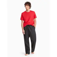 TOMMY HILFIGER - Conjunto De Pijama Para Hombre Negro
