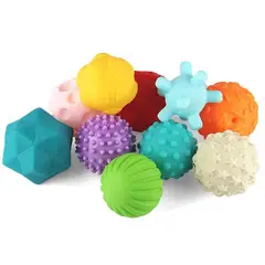 HUANGER - Juguete Didáctico Bolas Agarre Sensoriales Bebé Estimulación