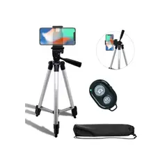 GENERICO - Soporte Tripode DK-3888 para Fotografias Celular Control Bluetooth