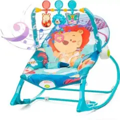 IKSA - Silla Vibradora Mecedora Eléctrica Musical Para Bebes Rocker