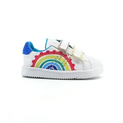 PAPOS - Zapatos Bebés Arco Iris - Crema_.