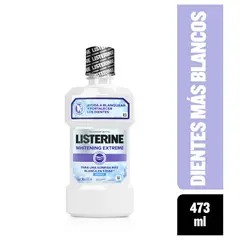 LISTERINE - Enjuague Bucal Whitening Extreme X 437ml