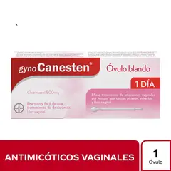 BAYER - Gynocanesten 500mg Caja X 1 Ovulo