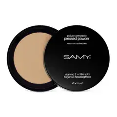 SAMY - Polvo Compacto Micropulverizada Sin Espejo Beige #2 X 1