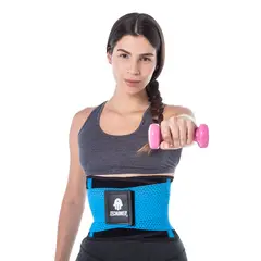 TECNOMED - Faja Columna Turquesa Neon Talla L
