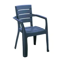RIMAX - Silla Baru Con Brazos Azul Petróleo