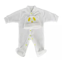 MUNDO BEBE - Pijama para bebe térmica blanca bebé