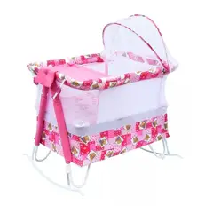 MUNDO BEBE - Corral para Bebe niña Doble Nivel para bebé