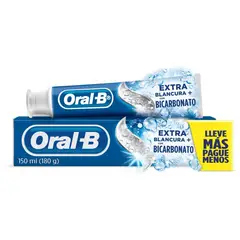 ORAL B - Crema Dental Oral-b Extrablancura+bicarbonato X 150ml