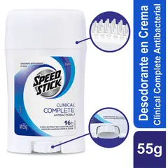 SPEED STICK - Desodorante Clinical Complete X 55g.---