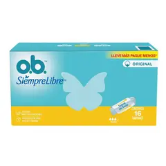 BOBOVR - Tampones Ob Original Medio X 16und