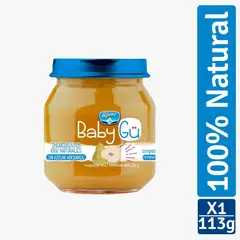 GENERICO - Compota Alpina Baby Gu Natural Pera X 113g