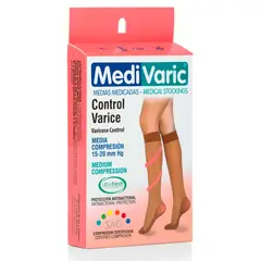 MEDIVARIC - Media Dama Rodilla 15-20 Mmhg Transparente