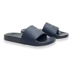 TOMMY HILFIGER - Chancleta Para Piscina Con Monograma Th Mujer Azul