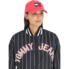 TOMMY HILFIGER - Gorra Heritage De Algodón Orgánico Mujer Rosa