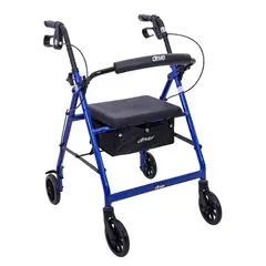 DRIVE - Caminador 4 Ruedas Azul
