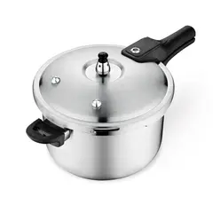 HOME ELEMENTS - Olla a Presion de Acero Inox 4,2 l