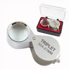 GENERICO - Mini Lupa Joyeria Elegante Portatil 30x21mm.