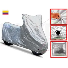 LAVEF - Carpa 90 impermeable Moto Con Argolla Metalica Talla M
