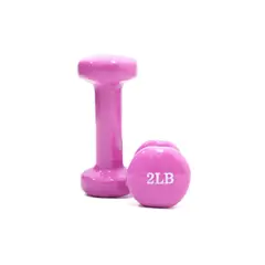 SPORT FITNESS - Mancuerna 2Lb Encauchetada Rosa