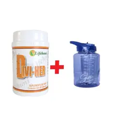 LIFEHUNI - Promoción Divi-Her Suplementos Dietarios Botilito Motivacional 1L