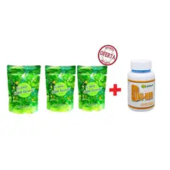 LIU FENPING - Promoción Te Verde Goslim Repuesto X3 Divi-Her Lifehuni Suplementos