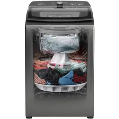 WHIRLPOOL - Lavadora carga superior 18 kg xpert dual wash gris