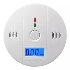 GENERICO - Sensor Detector De Monoxido De Carbono Con Indicador Alarma
