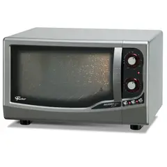 FISCHER - Horno Eléctrico Gourmet Autolimpiante de Mesa 44L Marca Plata