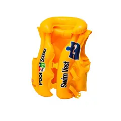 GENERICO - Chaleco Salvavidas Para Niños Inflable Flotador Intex Broche