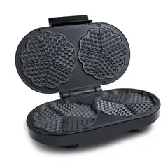 HOME ELEMENTS - Wafflera 2P Negra