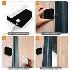 COMPRALOENCASA COM - Cierrapuertas Automático Multifuncional Cerrador de Puerta 122015