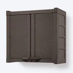 RIMAX - Armario Gabinete Apariencia Rattan