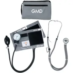 GMD - KIT TENSIOMETRO MANUAL - FONENDOSCOPIO RAPPAPORT GRIS