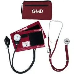GMD - KIT TENSIOMETRO MANUAL - FONENDOSCOPIO RAPPAPORT VINO TINTO