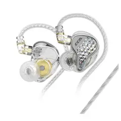 KZ - Audífonos Cca Lyra Monitores In Ear Hifi --zsn-dq6-zst BLANCO