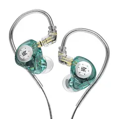 KZ - Audífonos Edx Pro Monitores In Ear Hifi Edx CYAN CON MICROFONO