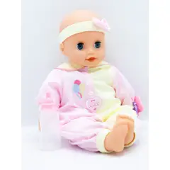 JUGUETERIA EXPRESS - Bebe chupo habla con sonidos luces y accesorios