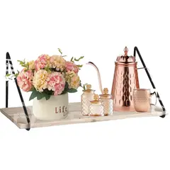 GENERICO - Repisa Moderna Flotante Estante Decorativo Pared Grande Sala