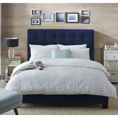 EKONOMODO COLOMBIA - Colchon Doble 1 Pillow + Base cama + Espaldar Luxury Gris Plo 140x190