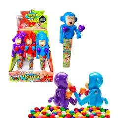 GENERICO - Dulces Juguetes Candy Toy Fighter Monkey Boxing X 12 Uds.