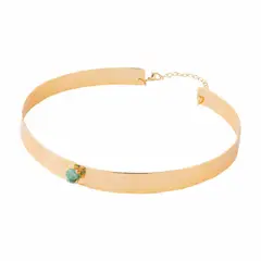 ENIGMA - Collar Gargantilla Magia Esmeralda.