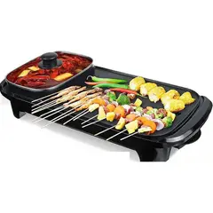 ONE PIXEL - Plancha Asador Electrico Antiadherente Parrilla