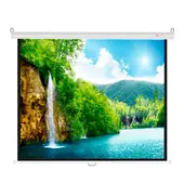 GENERICO - Pantalla Telón De Proyección Manual 280 X 210