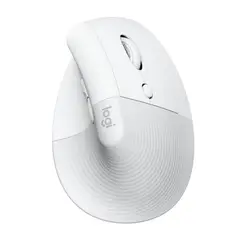 LOGITECH - Mouse Vertical Inalámbrico Ergonomico Lift Blanco